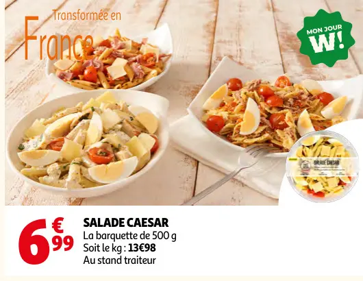 Offre: Salade caesar