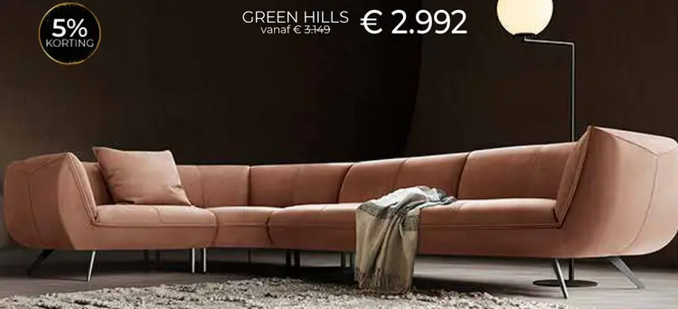 Aanbieding: Green hills