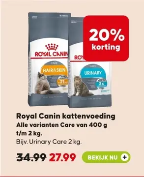 Aanbieding: Kattenvoeding Alle varianten Care van 400 g