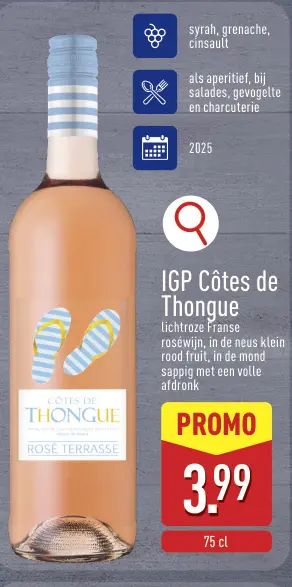 Promotie: IGP Côtes de Thongue