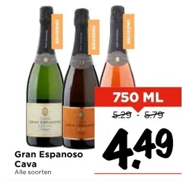 Aanbieding: Gran Espansoso Cava