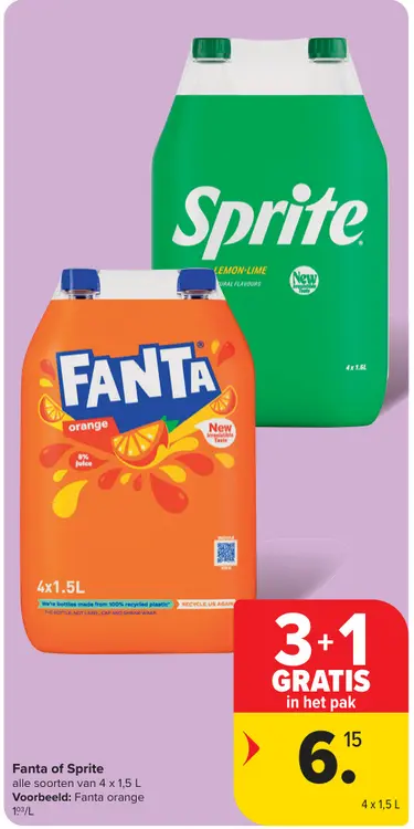 Promotie: Fanta or Sprite