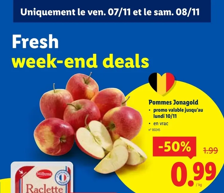 Offre: Pommes Jonagold