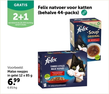 Aanbieding: Felix natvoer voor katten