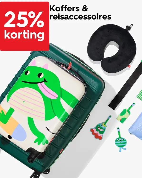 Promotie: Koffers & reisaccessoires
