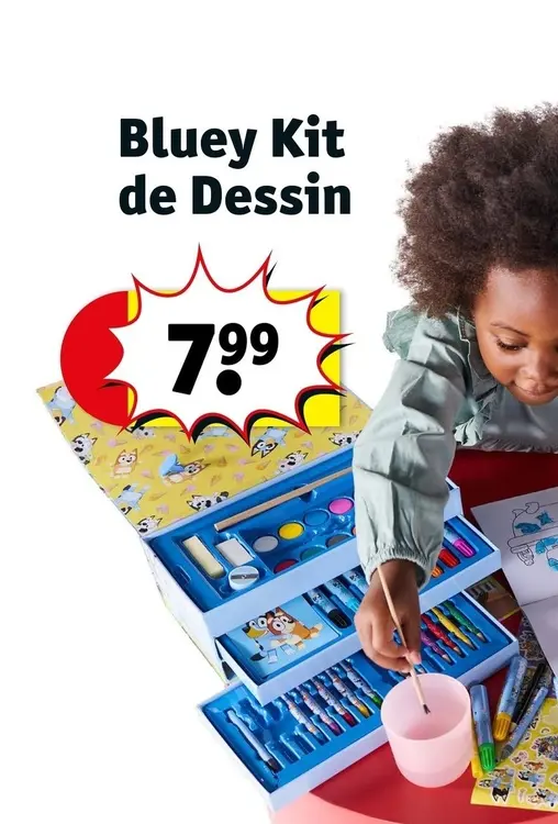 Offre: Bluey Kit de Dessin