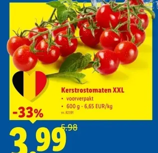 Promotie: Kerstrostomaten XXL