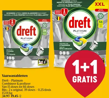 Aanbieding: Vaatwastabletten