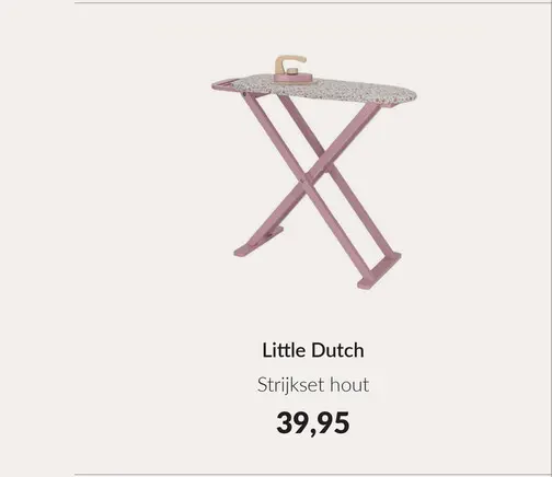 Aanbieding: Strijkset hout