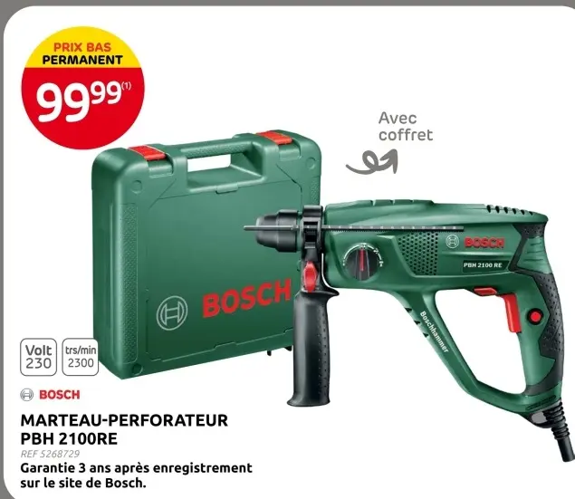 Offre: Marteau-perforateur pbh 2100re