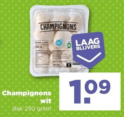 Aanbieding: Champignons wit
