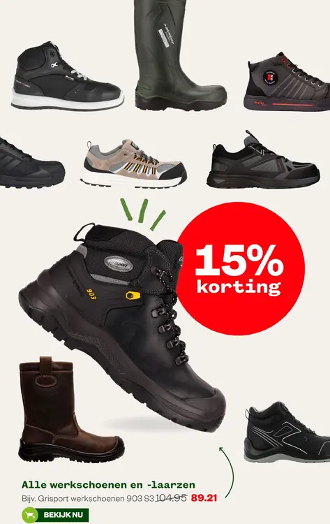 Aanbieding: Werkschoenen en -laarzen