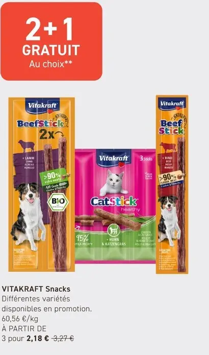 Offre: Snacks Différentes variétés