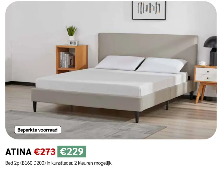 Promotie: Bed