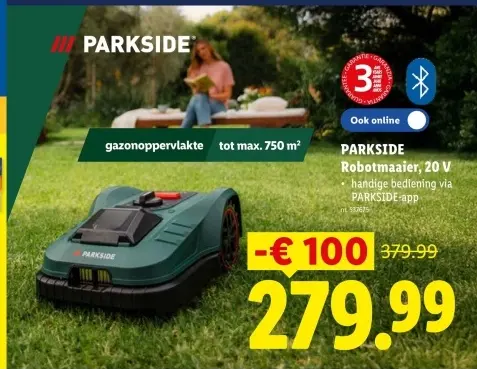 Promotie: Robotmaaier, 20 V