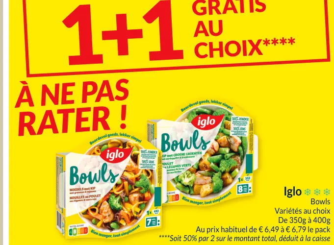 Offre: Bowls