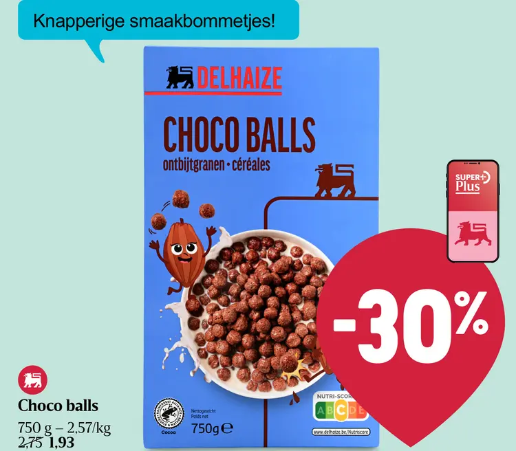 Promotie: Choco balls