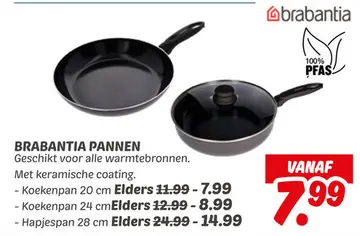 Aanbieding: BRABANTIA PANNEN