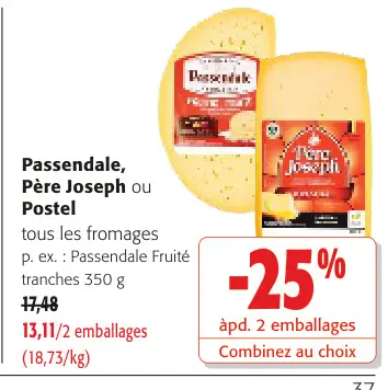 Offre: Passendale, Père Joseph ou Postel