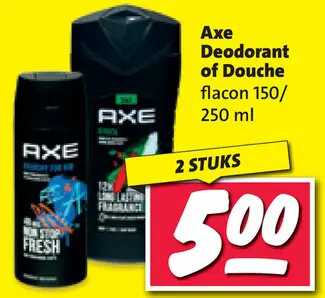 Aanbieding: Axe Deodorant of Douche