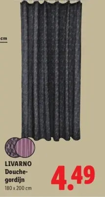 Aanbieding: Douche-gordijn