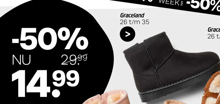 Aanbieding: boots