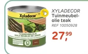 Aanbieding: Tuinmeubelolie teak