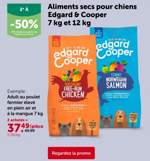Offre: Aliments secs pour chiens