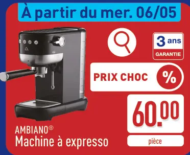 Offre: Machine à expresso