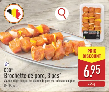 Offre: Brochette de porc