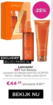 Aanbieding: Lancaster SET Sun Beauty
