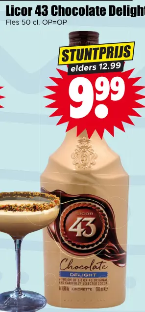 Aanbieding: Licor 43 Chocolate Delight