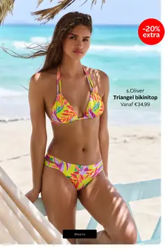 Aanbieding: Triangel bikinitop