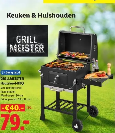 Aanbieding: Houtskool-BBQ