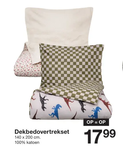 Promotie: Dekbedovertrekset