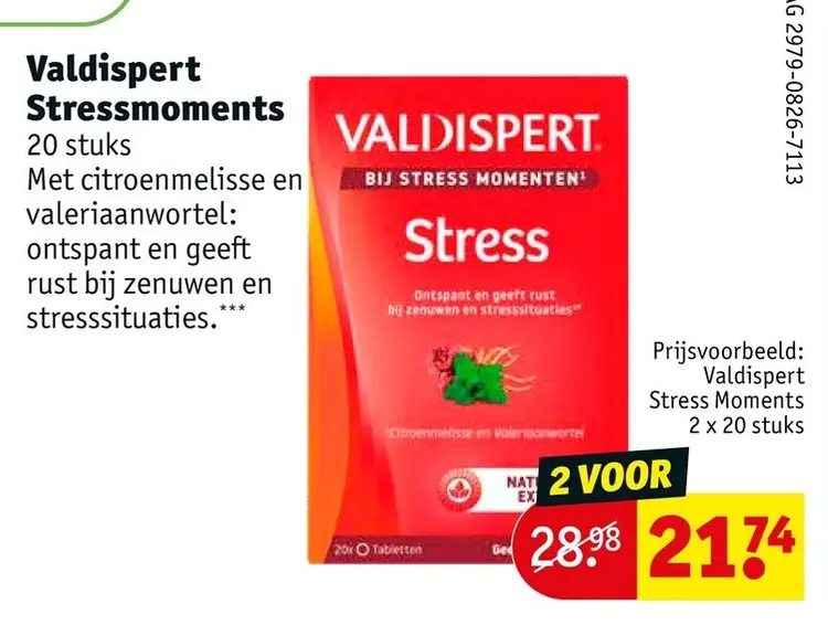 Aanbieding: Valdispert Stressmoments