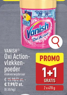 Promotie: Oxi Action-vlekkenpoeder