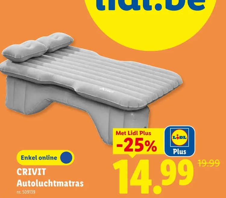 Promotie: Autoluchtmatras