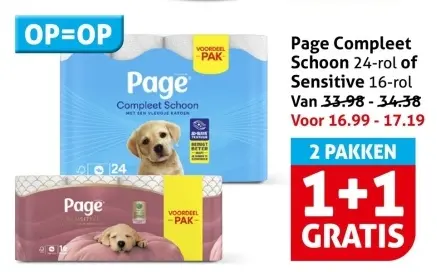 Aanbieding: Compleet Schoon or Sensitive