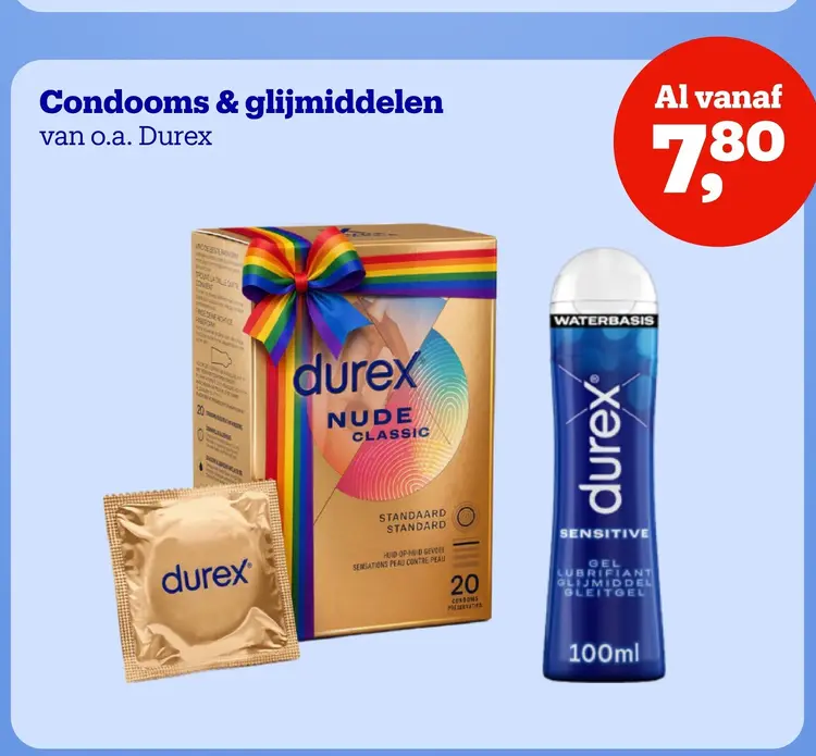 Promotie: Condooms & glijmiddelen