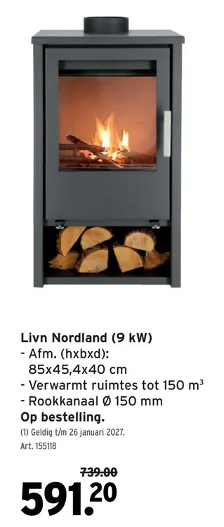 Promotie: Livn Nordland (9 kW)