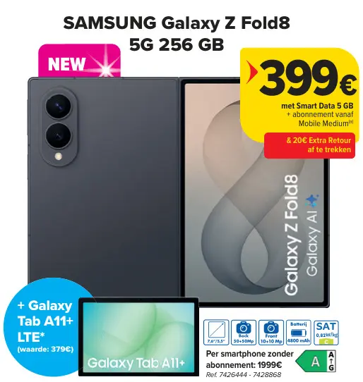 Promotie: Galaxy Z Fold8
