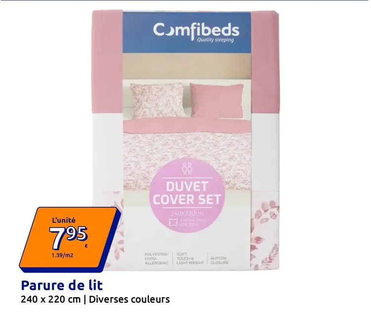 Offre: Parure de lit