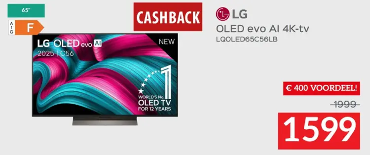 Promotie: OLED evo AI 4K-tv