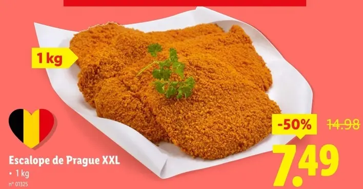 Offre: Escalope de Prague XXL