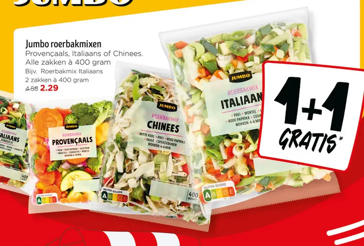 Aanbieding: Roerbakmixen