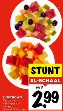 Aanbieding: Fruitbowls