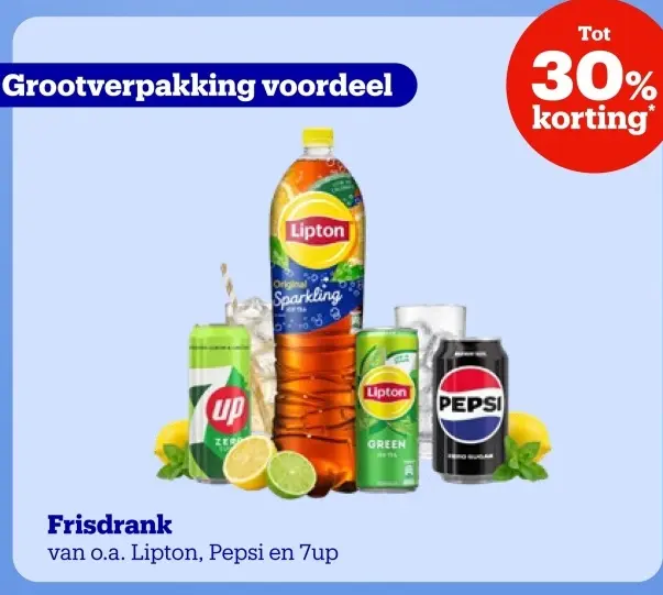 Promotie: Frisdrank