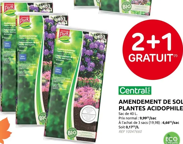 Offre: Amendement de sol plantes acidophiles