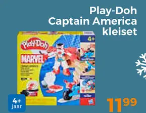 Aanbieding: Play-Doh Captain America kleiset